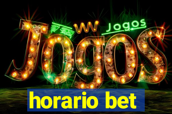 horario bet